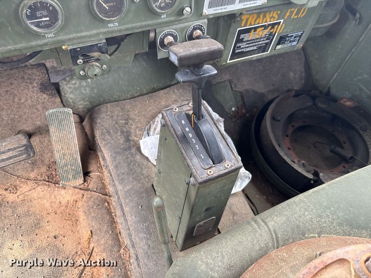 image for item EC3653 2001 AM General M35A3 flatbed truck