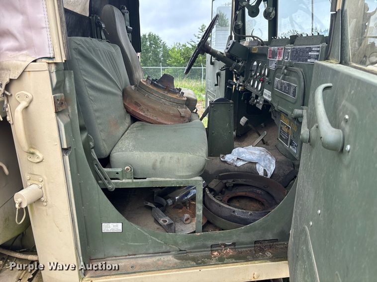 image for item EC3653 2001 AM General M35A3 flatbed truck