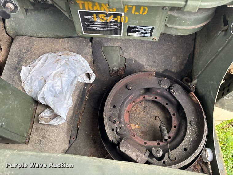 image for item EC3653 2001 AM General M35A3 flatbed truck