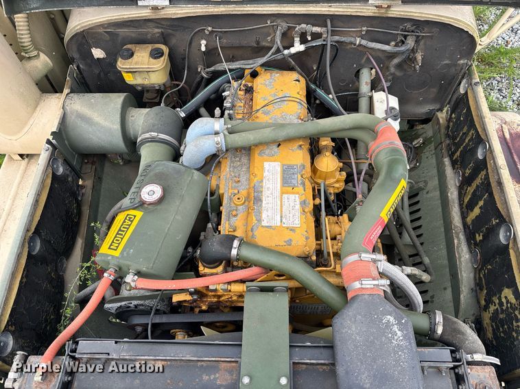 image for item EC3653 2001 AM General M35A3 flatbed truck