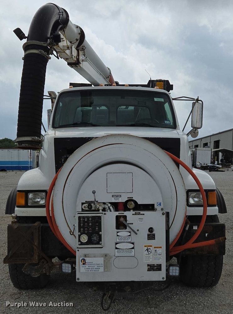 image for item ED2045 2002 Sterling L-Line sewer jetter truck