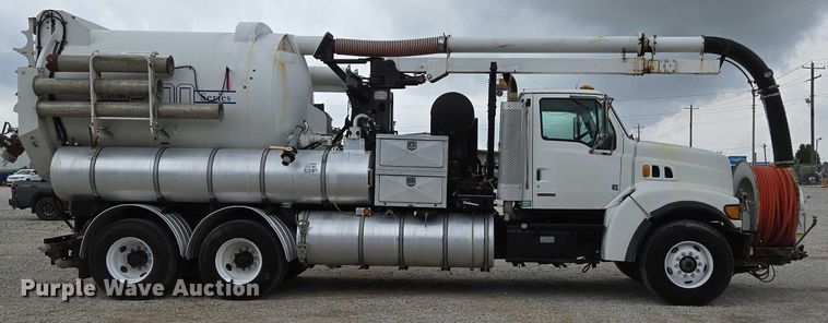 image for item ED2045 2002 Sterling L-Line sewer jetter truck