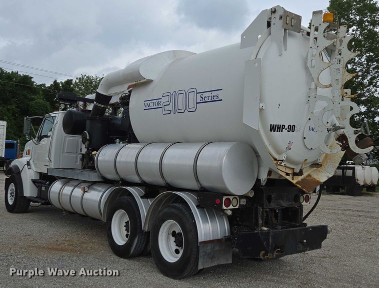 image for item ED2045 2002 Sterling L-Line sewer jetter truck