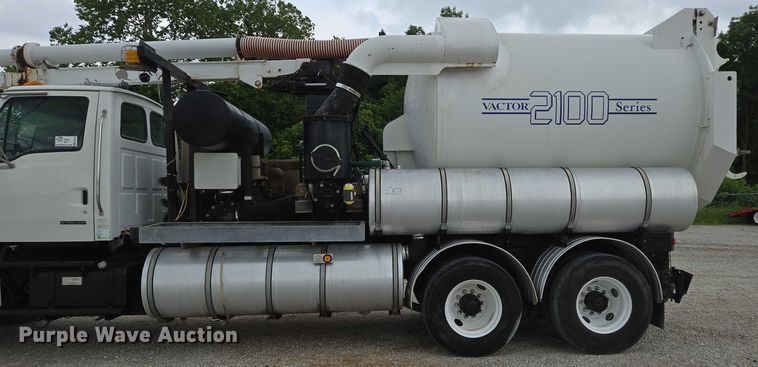 image for item ED2045 2002 Sterling L-Line sewer jetter truck