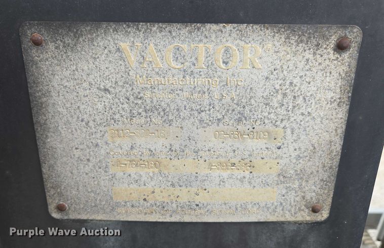 image for item ED2045 2002 Sterling L-Line sewer jetter truck