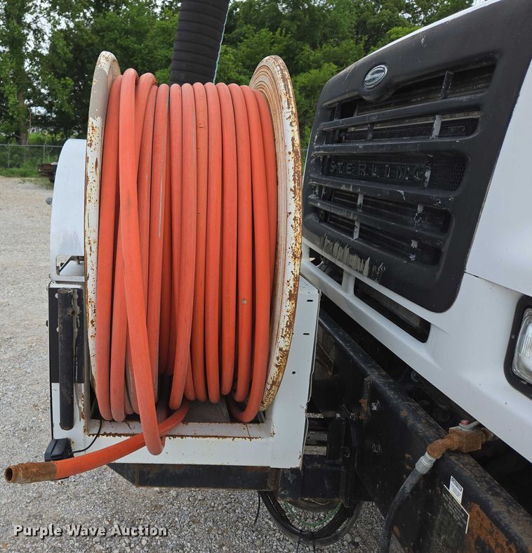 image for item ED2045 2002 Sterling L-Line sewer jetter truck