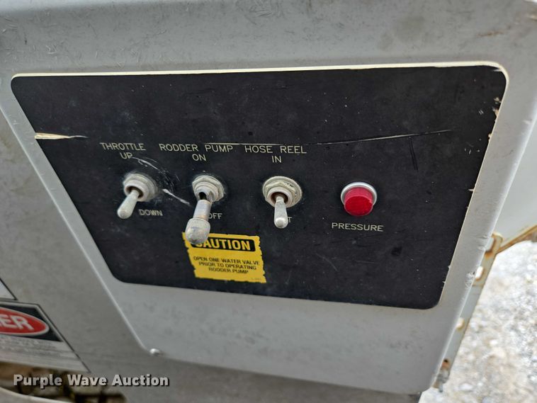 image for item ED2045 2002 Sterling L-Line sewer jetter truck