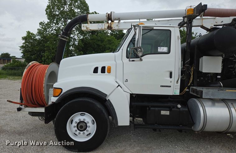image for item ED2045 2002 Sterling L-Line sewer jetter truck
