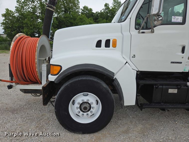 image for item ED2045 2002 Sterling L-Line sewer jetter truck
