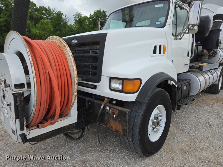 image for item ED2045 2002 Sterling L-Line sewer jetter truck