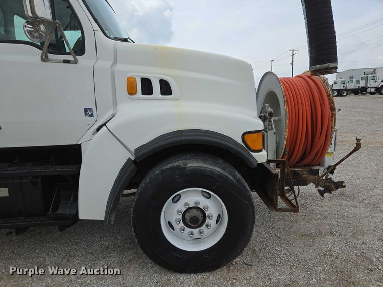 image for item ED2045 2002 Sterling L-Line sewer jetter truck