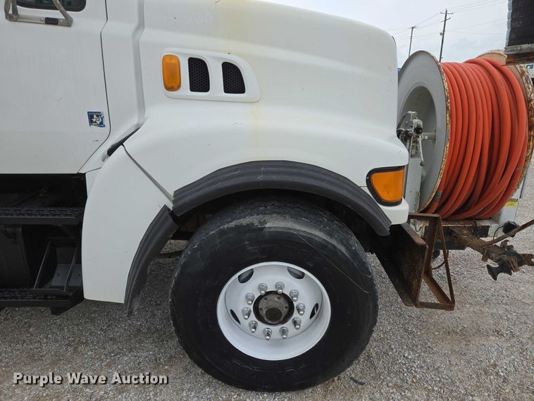 image for item ED2045 2002 Sterling L-Line sewer jetter truck