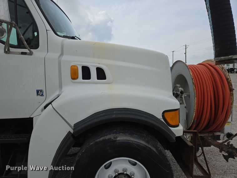 image for item ED2045 2002 Sterling L-Line sewer jetter truck