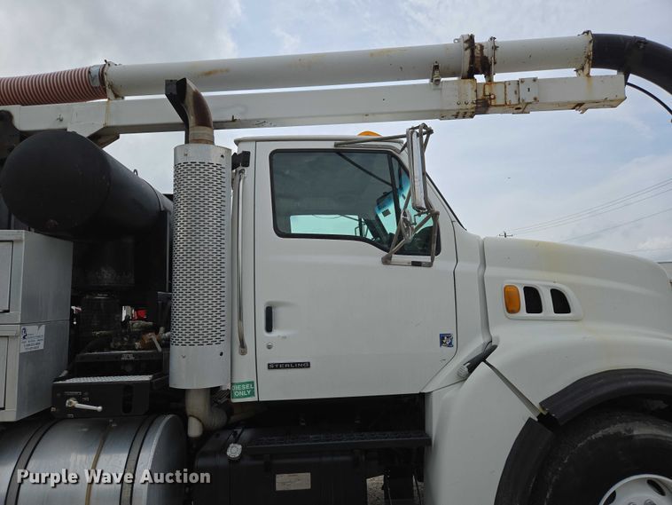 image for item ED2045 2002 Sterling L-Line sewer jetter truck