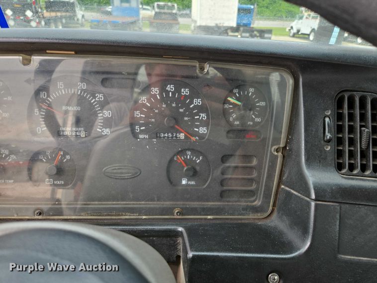 image for item ED2045 2002 Sterling L-Line sewer jetter truck