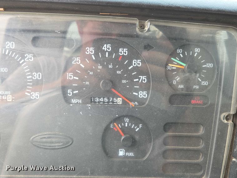 image for item ED2045 2002 Sterling L-Line sewer jetter truck