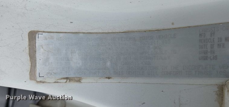 image for item ED2045 2002 Sterling L-Line sewer jetter truck