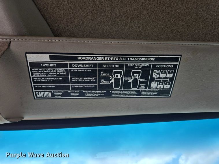 image for item ED2046 2007 Sterling L-Line tank truck