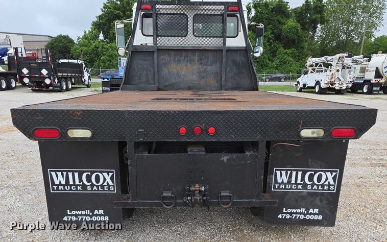 image for item ED2047 2000 Freightliner FL80 flatbed truck