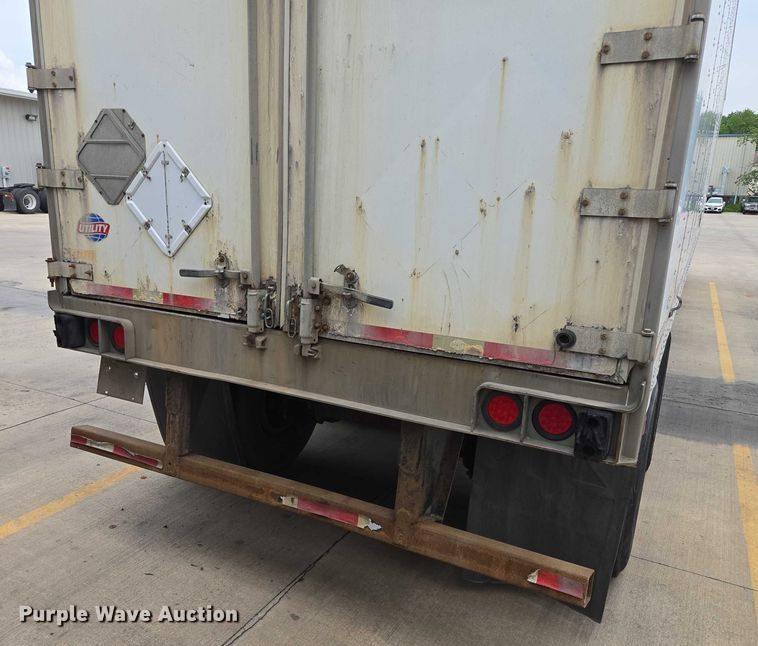 image for item EF1524 2008 Utility Trailer dry van trailer