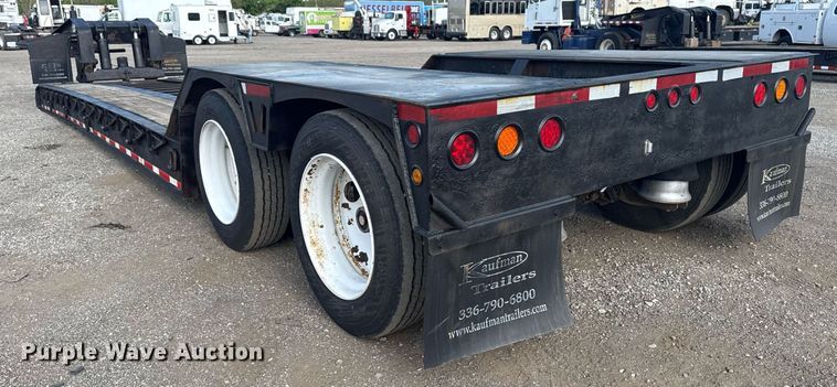 image for item EG5762 2014 Kaufman DT35 lowboy equipment trailer