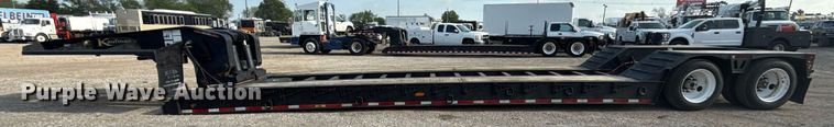 image for item EG5762 2014 Kaufman DT35 lowboy equipment trailer