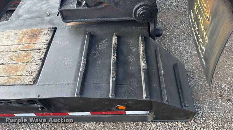 image for item EG5762 2014 Kaufman DT35 lowboy equipment trailer