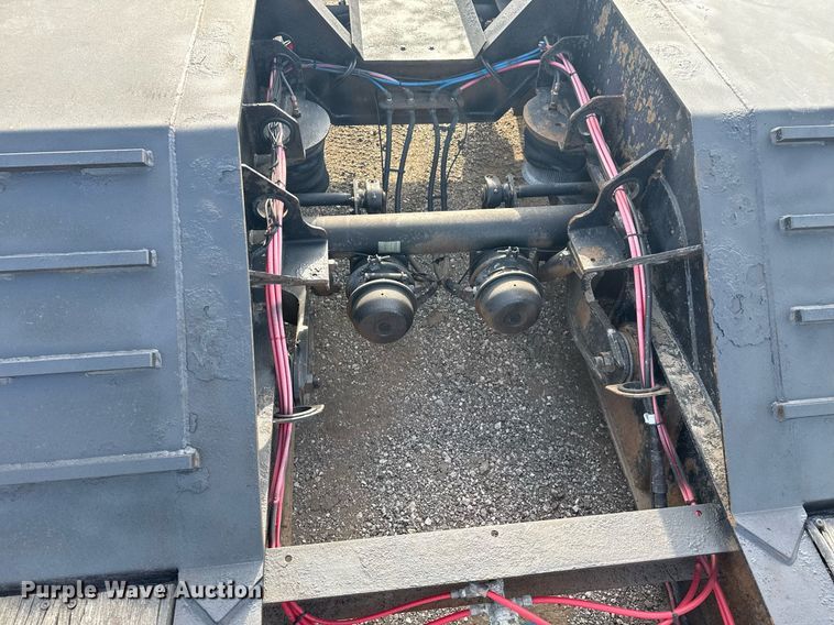 image for item EG5762 2014 Kaufman DT35 lowboy equipment trailer