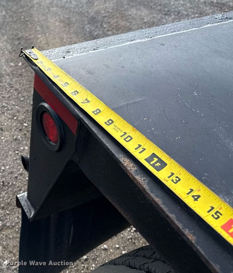 image for item EG5762 2014 Kaufman DT35 lowboy equipment trailer