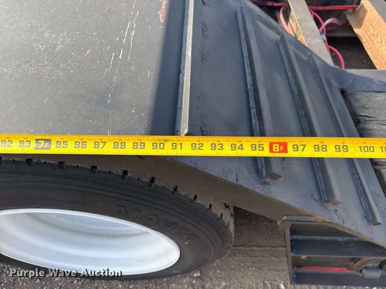 image for item EG5762 2014 Kaufman DT35 lowboy equipment trailer