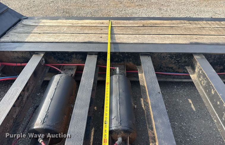 image for item EG5762 2014 Kaufman DT35 lowboy equipment trailer