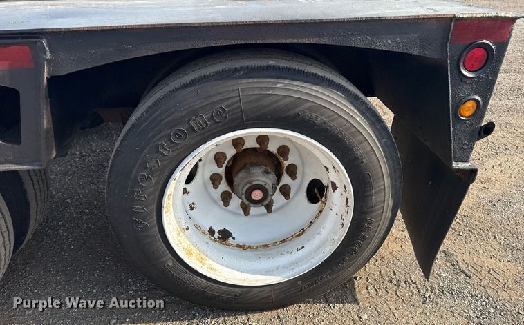 image for item EG5762 2014 Kaufman DT35 lowboy equipment trailer