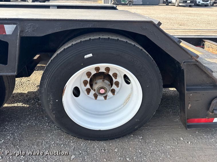 image for item EG5762 2014 Kaufman DT35 lowboy equipment trailer