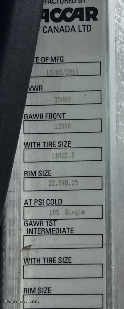 image for item EG5863 2011 Peterbilt 337 semi truck