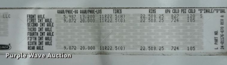 image for item EG5865 2012 Freightliner Cascadia semi truck