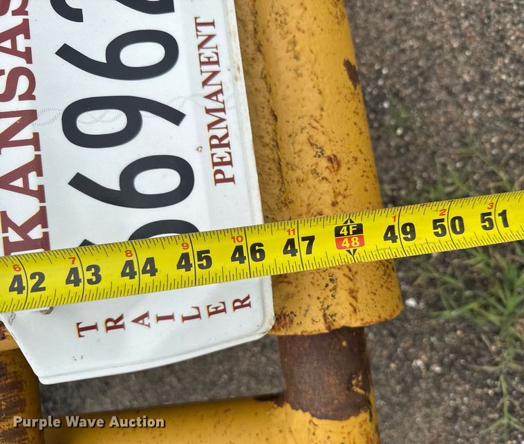 image for item EG6564 1979 Fruehauf C25L-32 drop deck equipment trailer