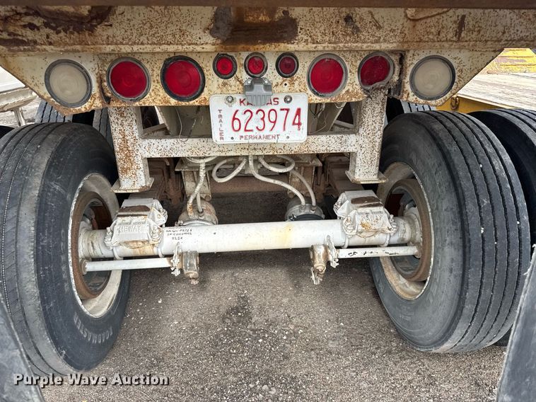 image for item EG6566 1997 Western end dump trailer