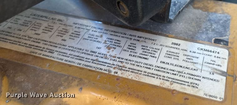 image for item EM2590 2003 Ford F750 flatbed truck