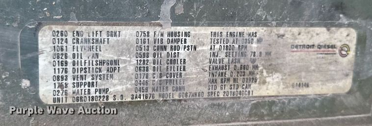 image for item EM3574 1995 Freightliner FLD120 semi truck