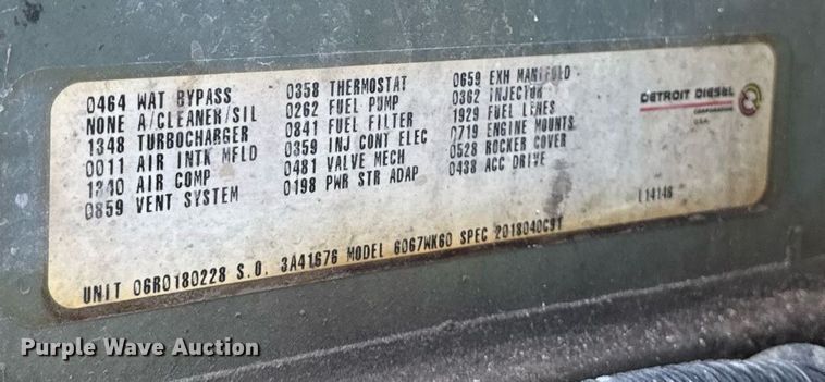 image for item EM3574 1995 Freightliner FLD120 semi truck