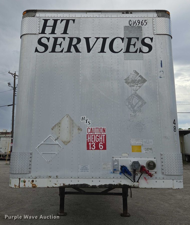 image for item EM7361 2000 Strick Commercial Trailer dry van trailer