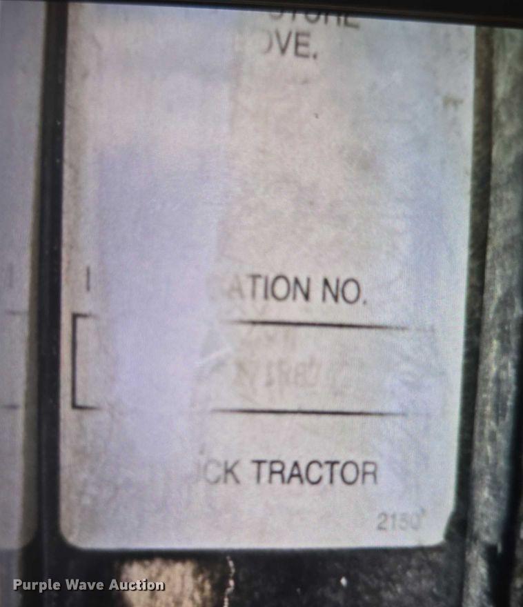 image for item EM7477 2001 Kenworth W900B semi truck