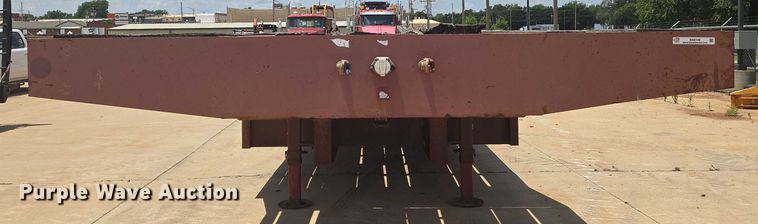 image for item EN8109 2003 Atoka 20-DDE-50-3 double drop deck equipment trailer