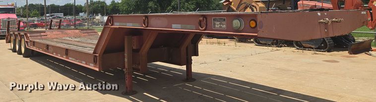 image for item EN8109 2003 Atoka 20-DDE-50-3 double drop deck equipment trailer