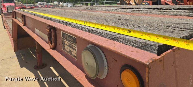 image for item EN8109 2003 Atoka 20-DDE-50-3 double drop deck equipment trailer