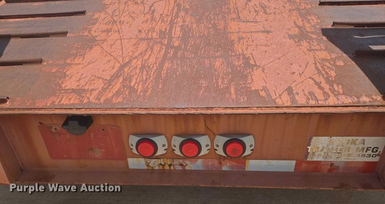 image for item EN8109 2003 Atoka 20-DDE-50-3 double drop deck equipment trailer