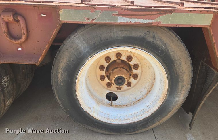 image for item EN8109 2003 Atoka 20-DDE-50-3 double drop deck equipment trailer