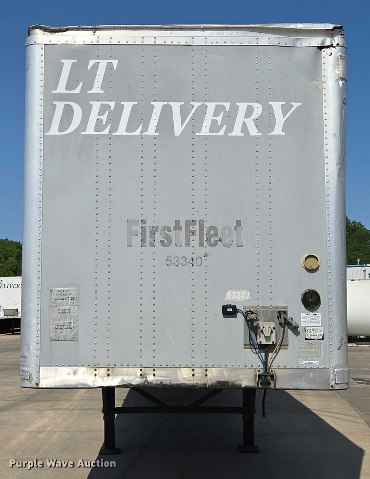 image for item EQ6555 2010 Wabash dry van trailer