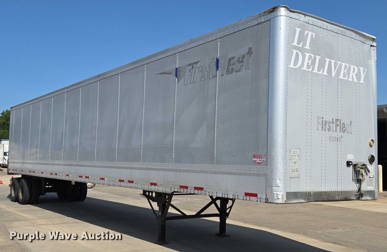 image for item EQ6555 2010 Wabash dry van trailer