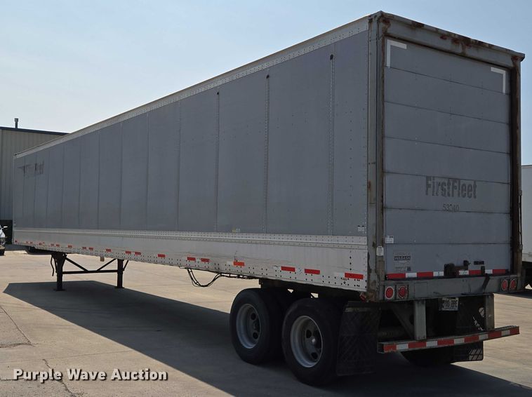 image for item EQ6555 2010 Wabash dry van trailer